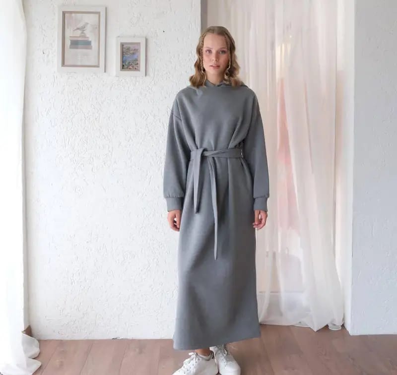 BADAM LONG HOODIE WINTER MAXY