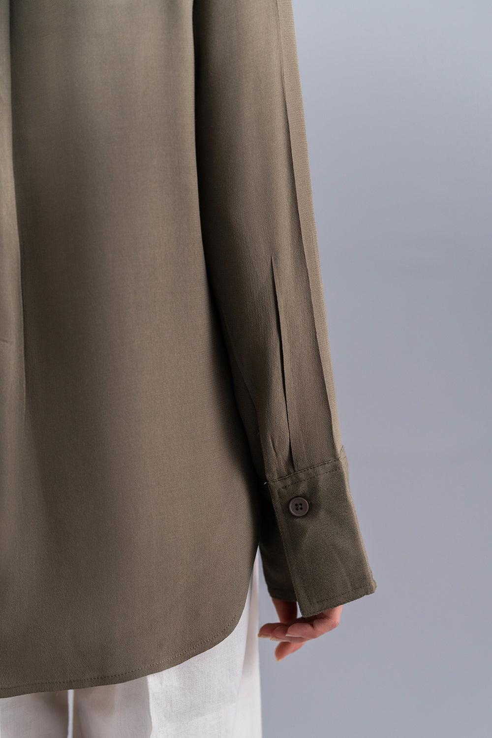 Grey Button Down Shirt