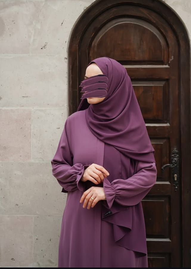 Plum Grace Modest Abaya