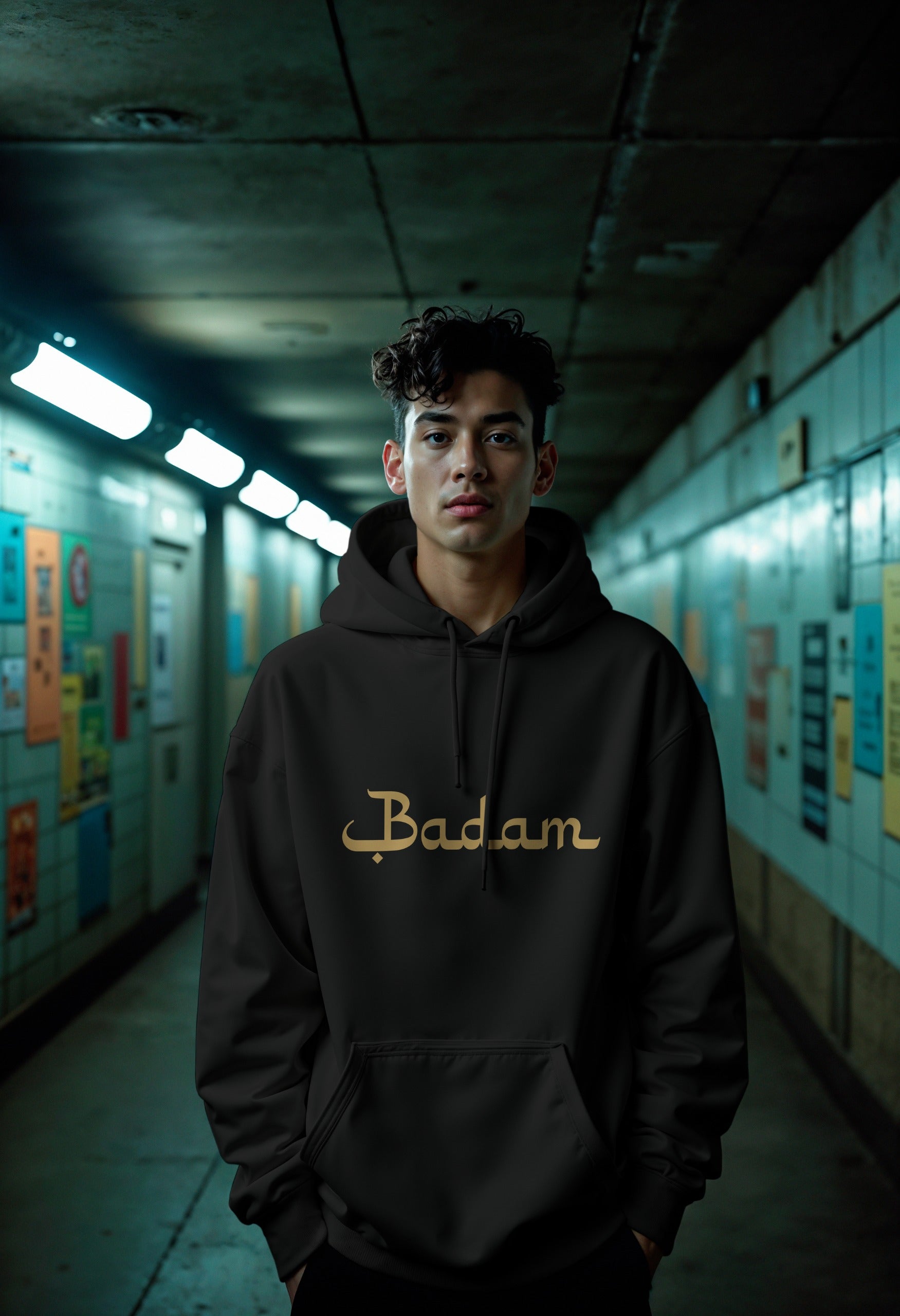 Classic Unisex Fleece Hoodie by BADAM