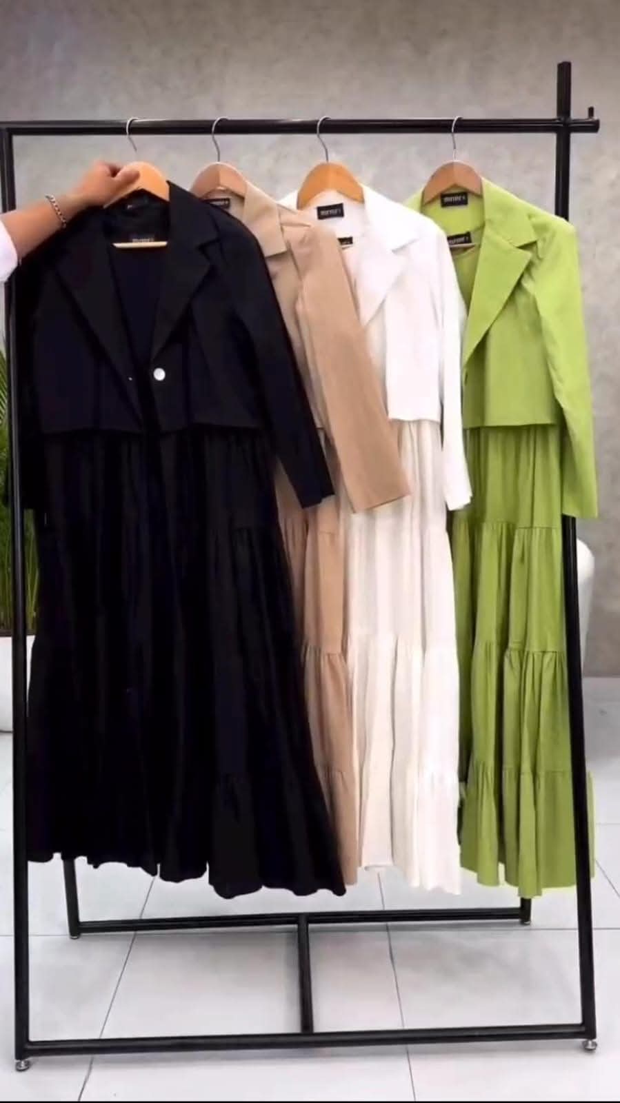 BADAM WINTER COATWEAR FROCK