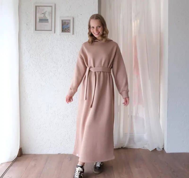 BADAM LONG HOODIE WINTER MAXY