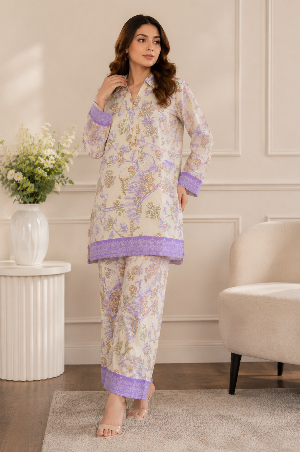 Spring Sonata – Linen Co-Ord Set