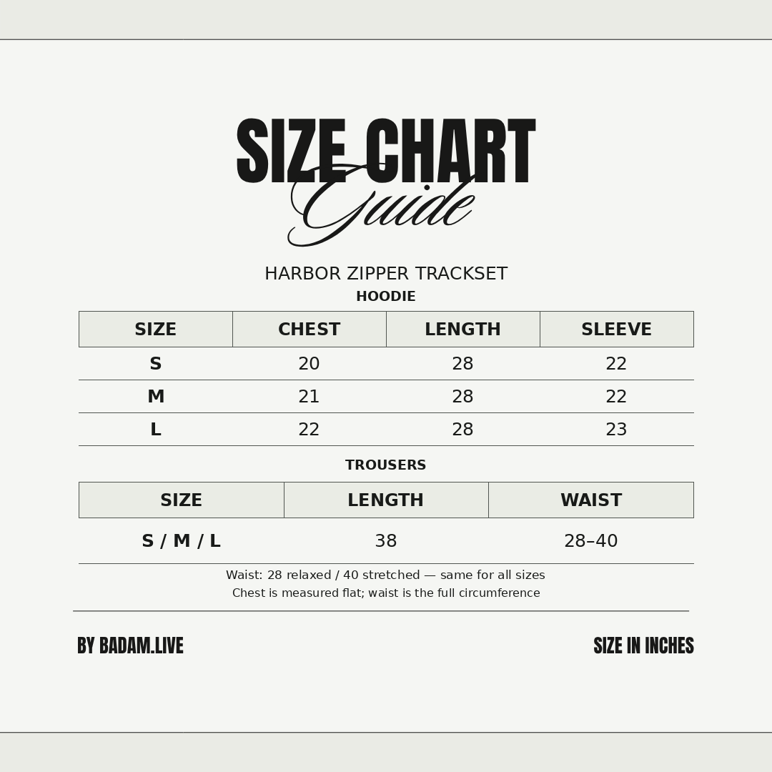 Size Guide
