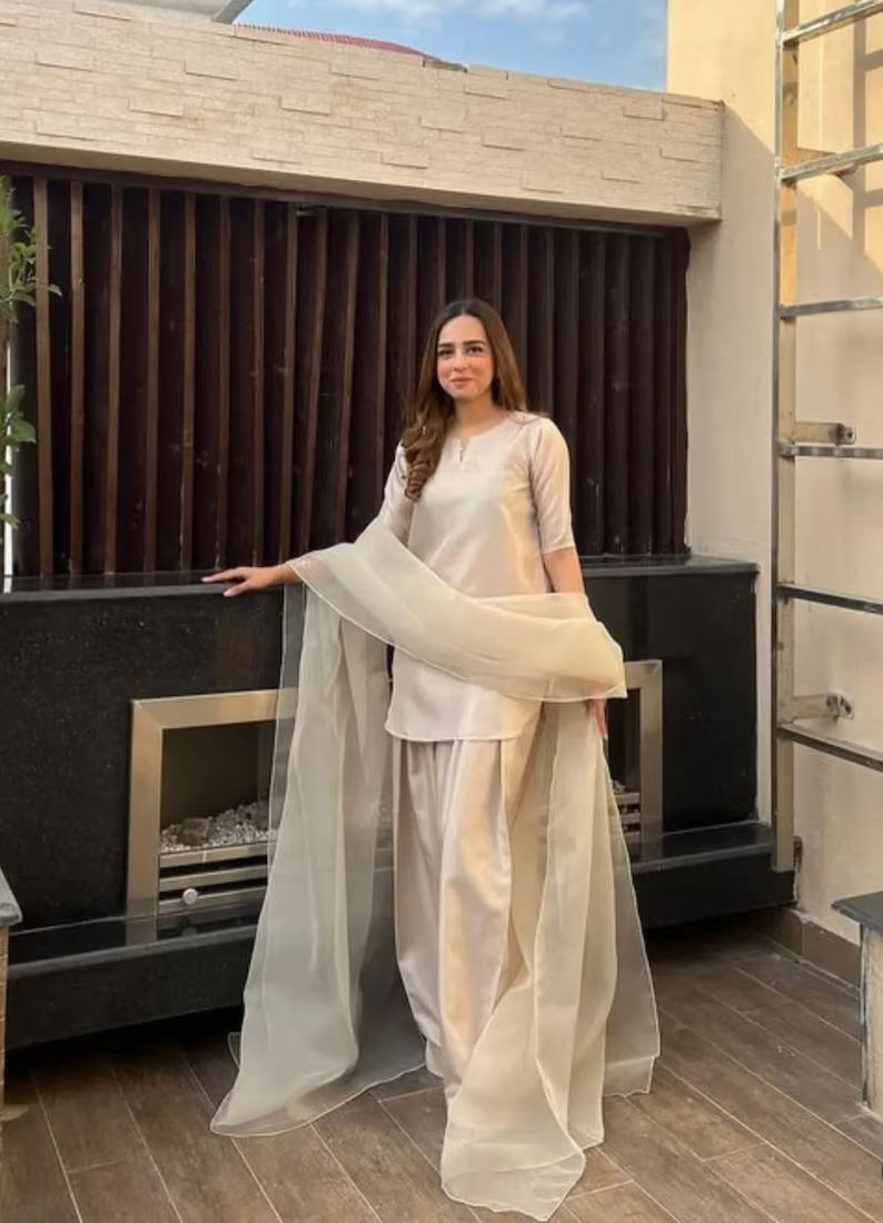Badam golden Farshi RawSilk