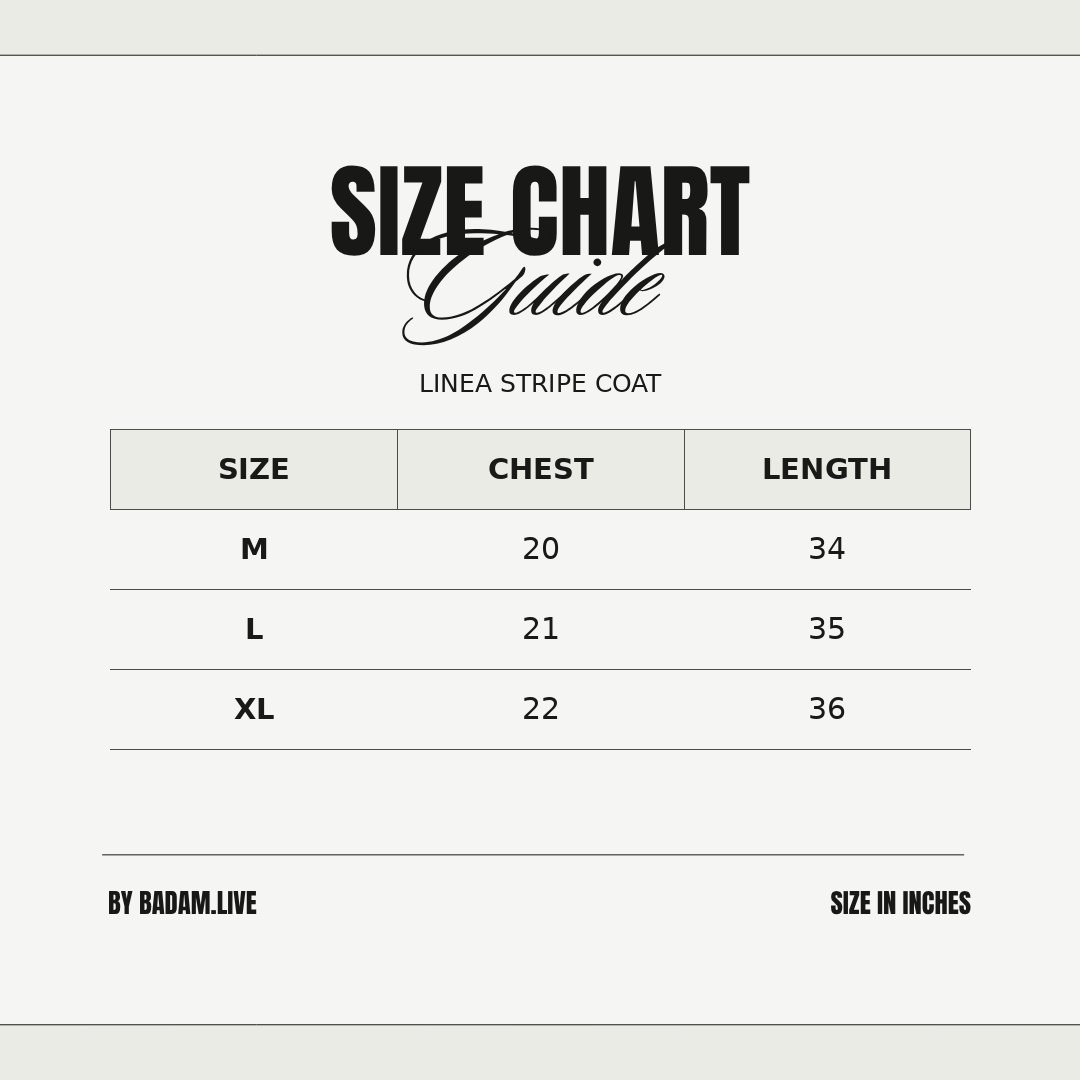Size Guide