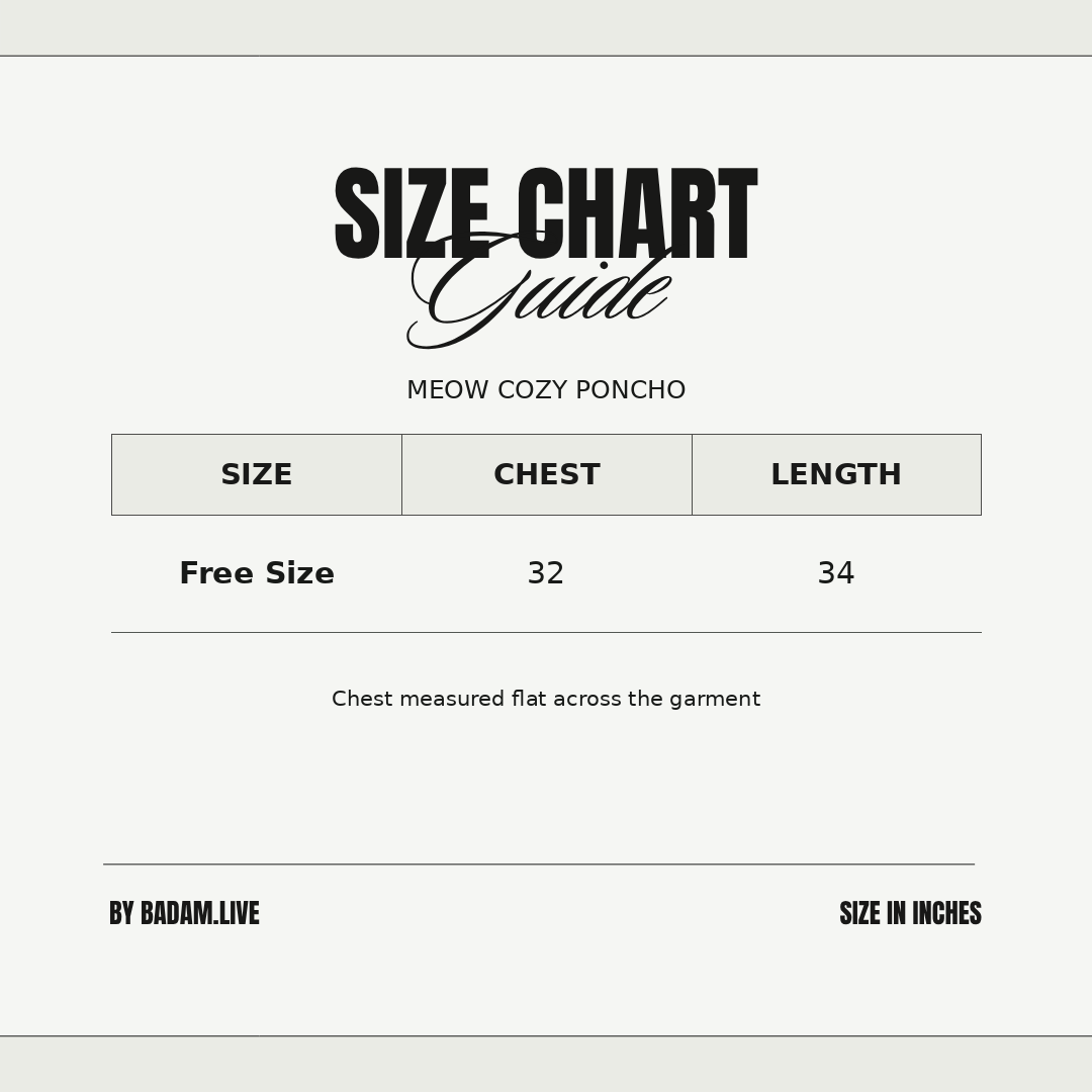 Size Guide