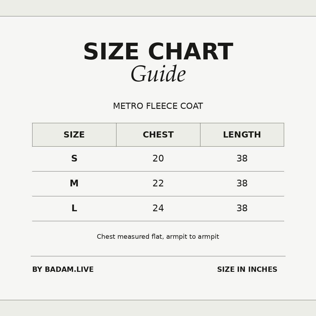 Size Guide