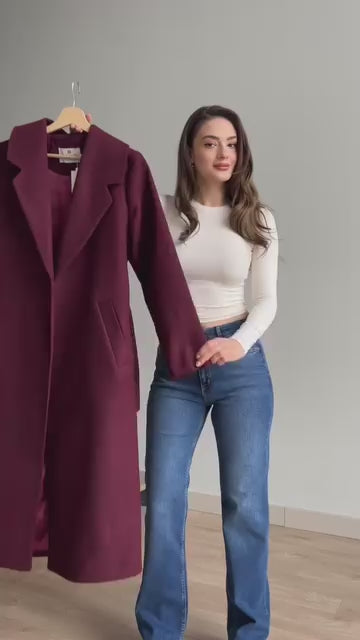 Classic Aura Winter Long Coat