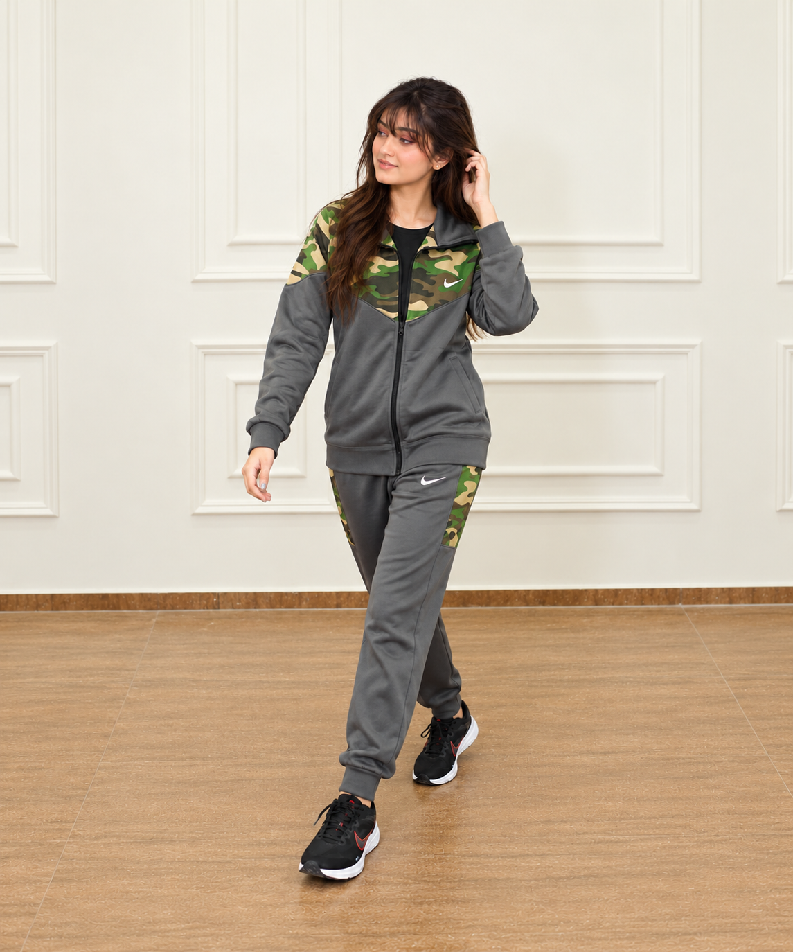 Ranger Camo Trackset — Naila walking view