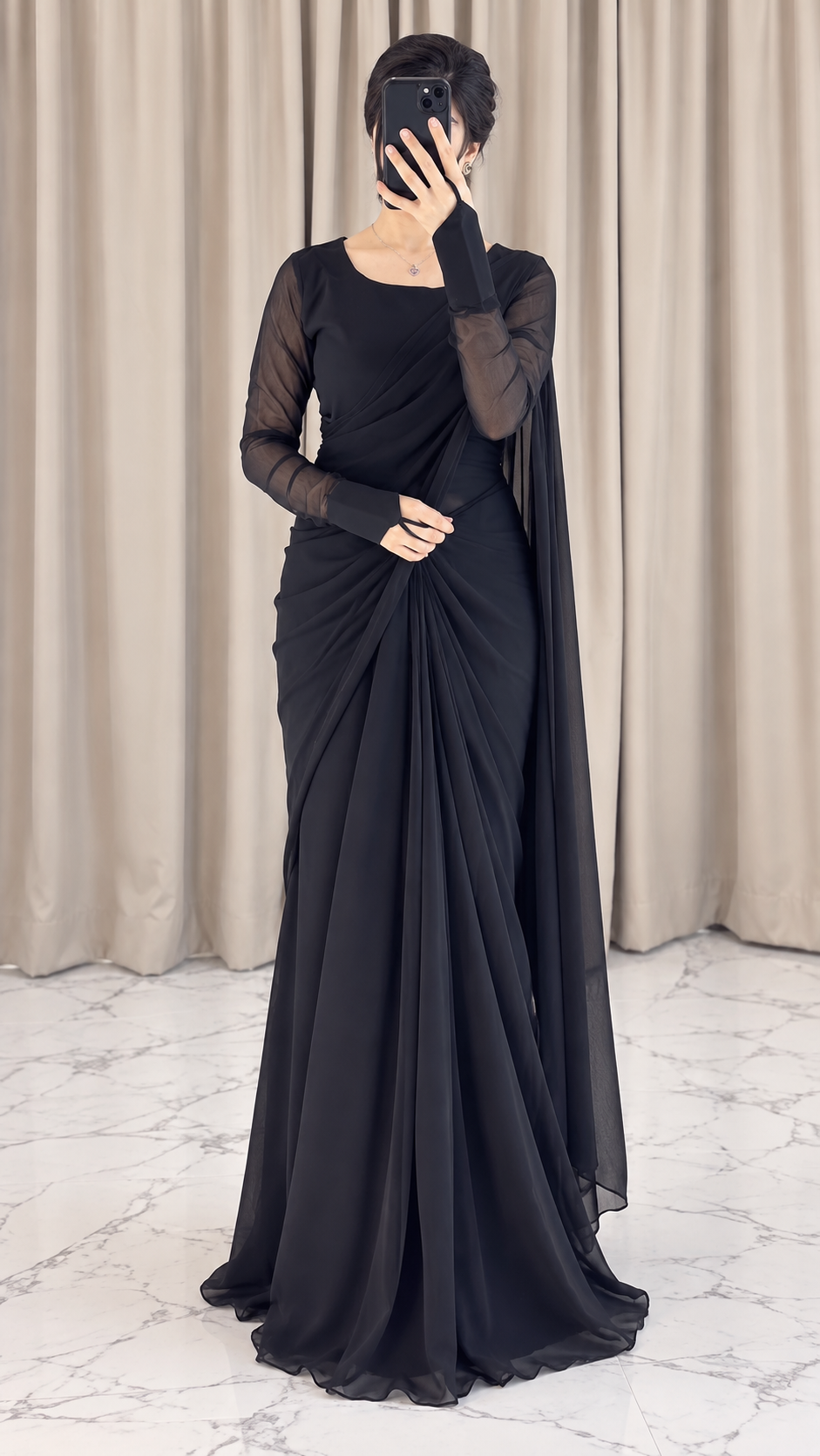 Siya Meher Saree — Front view