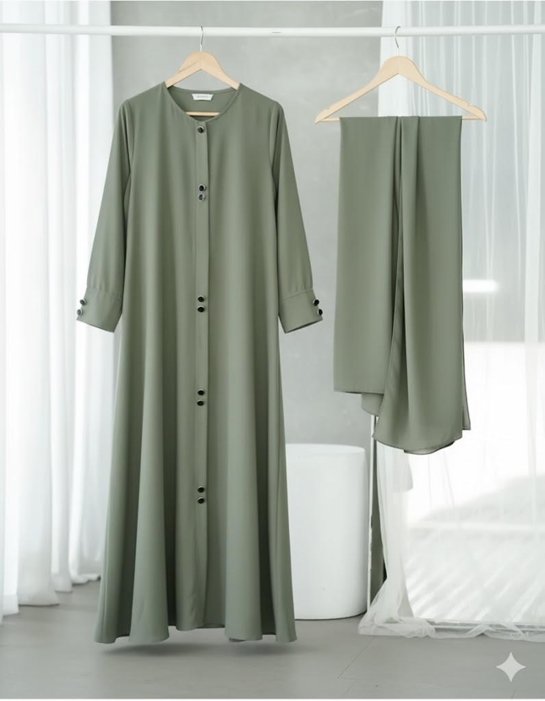 Mirha Abaya With Stoller